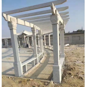 石雕凉亭